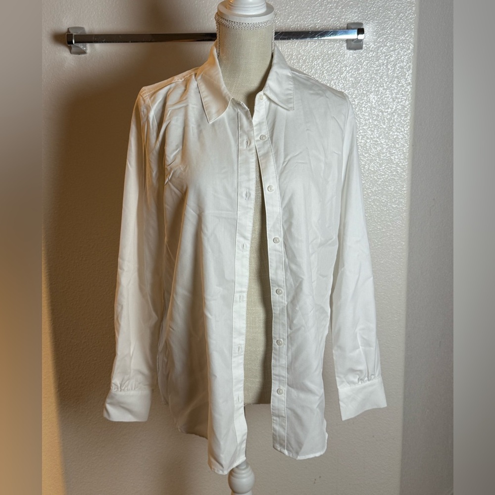 Philosophy Crisp White Button Down Shirt